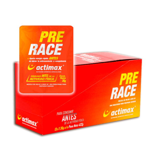Pre Race Caja Actimax pre entreno