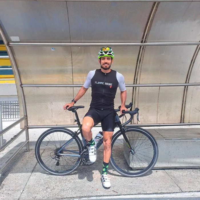 Nicolas Pena Palacio triatleta embajador Actimax