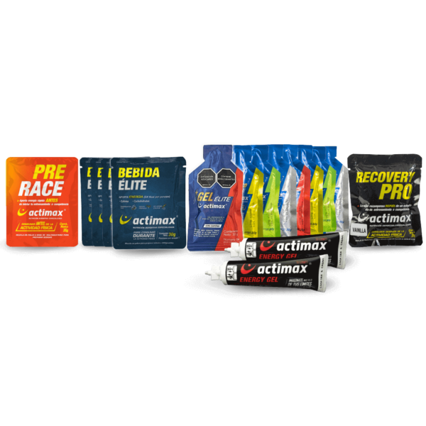 Energy Pack para triatlón media distancia Actimax - Kit de nutrición